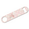 Modern Plaid & Floral Bar Bottle Opener w/ Name or Text