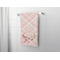 Modern Plaid & Floral Bath Towel - LIFESTYLE
