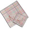Modern Plaid & Floral Cloth Napkins - Personalized Lunch & Dinner (PARENT MAIN)