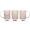 Modern Plaid & Floral Coffee Mug - 11 oz - White APPROVAL