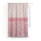 Modern Plaid & Floral Curtain Panel - Custom Size