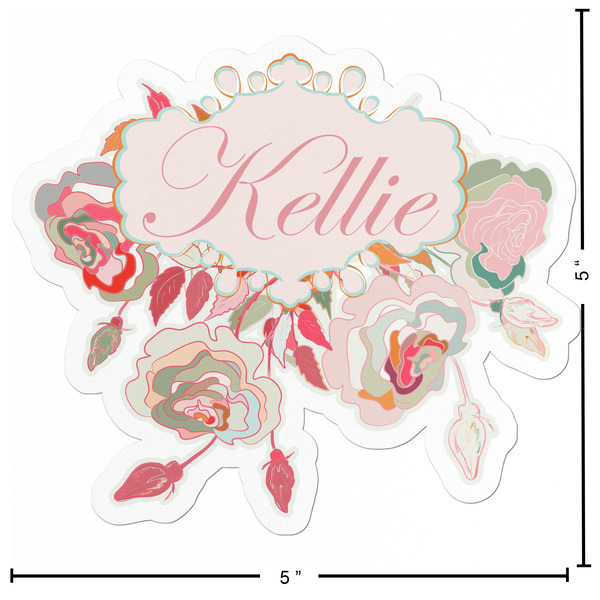 Modern Plaid & Floral Custom Shape Iron On Patches - L - APPROVAL