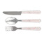 Modern Plaid & Floral Cutlery Set (Personalized)