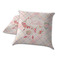 Modern Plaid & Floral Decorative Pillow Case - TWO