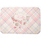 Modern Plaid & Floral Dish Drying Mat - Approval