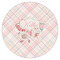 Modern Plaid & Floral Drink Topper - XSmall - Single