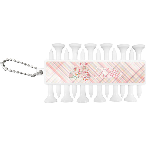 Modern Plaid & Floral Golf Buddy