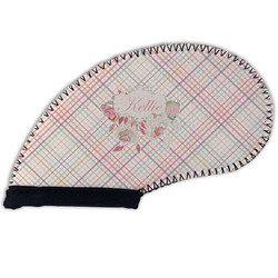 Modern Plaid & Floral Golf Club Cover (Personalized)