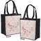 Modern Plaid & Floral Grocery Bag - Apvl