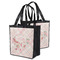 Modern Plaid & Floral Grocery Bag - MAIN
