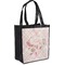 Modern Plaid & Floral Grocery Bag (Personalized)