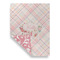 Modern Plaid & Floral House Flags - Double Sided - FRONT FOLDED