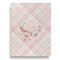 Modern Plaid & Floral House Flags - Single Sided - FRONT