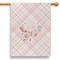 Modern Plaid & Floral House Flags - Single Sided - PARENT MAIN