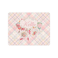 Modern Plaid & Floral Jigsaw Puzzles (Personalized)