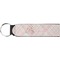 Modern Plaid & Floral Neoprene Keychain Fob (Personalized)