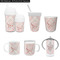 Modern Plaid & Floral Kid's Drinkware - Customized & Personalized