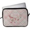 Modern Plaid & Floral Laptop Sleeve / Case (Personalized)