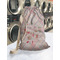 Modern Plaid & Floral Laundry Bag in Laundromat