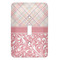 Modern Plaid & Floral Light Switch Cover (Single Toggle)
