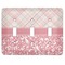 Modern Plaid & Floral Light Switch Cover (3 Toggle Plate)