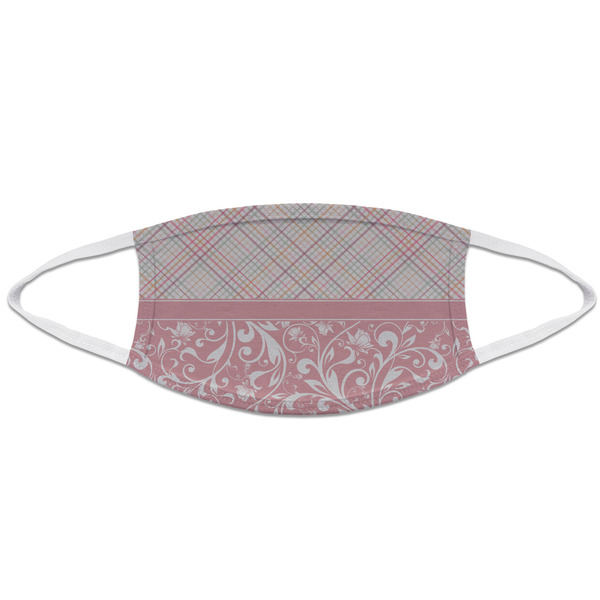 Modern Plaid & Floral Mask2