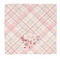 Modern Plaid & Floral Microfiber Dish Rag (Personalized)