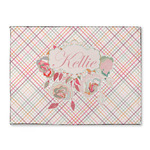 Modern Plaid & Floral Microfiber Screen Cleaner (Personalized)