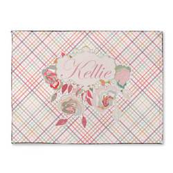 Modern Plaid & Floral Microfiber Screen Cleaner (Personalized)