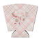Modern Plaid & Floral Party Cup Sleeve - with Bottom (Personalized)