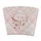 Modern Plaid & Floral Party Cup Sleeve - without bottom (Personalized)