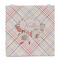 Modern Plaid & Floral Party Favor Gift Bag - Gloss - Front