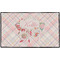 Modern Plaid & Floral Personalized - 60x36 (APPROVAL)
