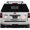 Modern Plaid & Floral Personalized Car Magnets on Ford Explorer