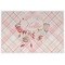 Modern Plaid & Floral Personalized Placemat