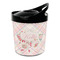 Modern Plaid & Floral Personalized Plastic Ice Bucket
