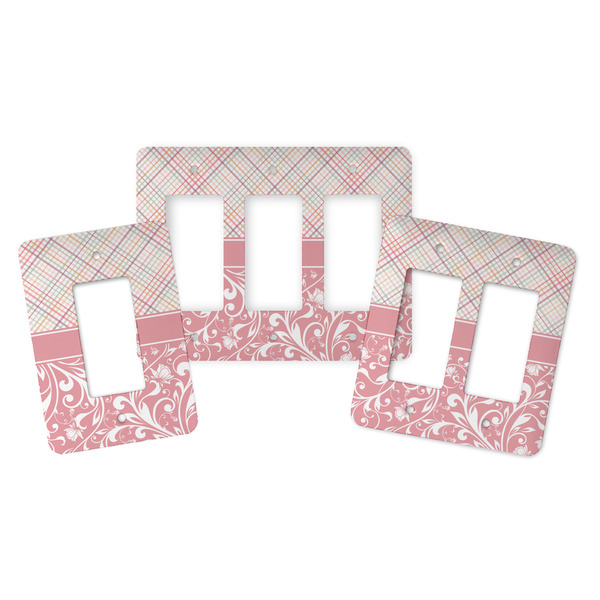 Modern Plaid & Floral Rocker Light Switch Covers - Parent - ALL VARIATIONS