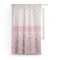Modern Plaid & Floral Sheer Curtain