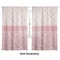 Modern Plaid & Floral Sheer Curtains