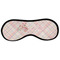 Modern Plaid & Floral Sleeping Eye Masks - Large (Personalized)