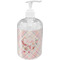 Modern Plaid & Floral Acrylic Soap & Lotion Bottle (Personalized)