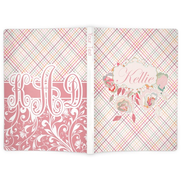 Modern Plaid & Floral Soft Cover Journal - Apvl