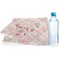 Modern Plaid & Floral Sports & Fitness Towel (Personalized)