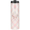Modern Plaid & Floral Stainless Steel Tumbler 20 Oz - Front