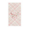Modern Plaid & Floral Standard Guest Towels in Full Color