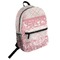 Modern Plaid & Floral Student Backpack (Personalized)
