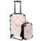 Modern Plaid & Floral Suitcase Set 4 - MAIN