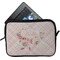 Modern Plaid & Floral Tablet Case / Sleeve - Small (Personalized)