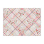 Modern Plaid & Floral Tissue Paper Sheets - Large - Heavyweight (Personalized)