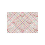 Modern Plaid & Floral Small Tissue Papers Sheets - Heavyweight (Personalized)